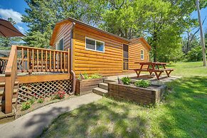 Lakefront Cabin w/ Dock, Fire Pits in Danbury!