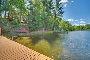 Lakefront Cabin w/ Dock, Fire Pits in Danbury!