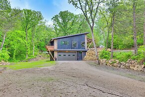 Modern Louisville Home on 3 Acres w/ Gas Fire Pit!