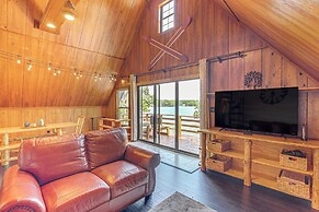 Lakefront Sparta Cabin w/ Private Beach & Dock!