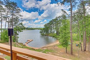 Lakefront Sparta Cabin w/ Private Beach & Dock!