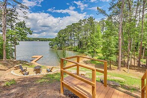 Lakefront Sparta Cabin w/ Private Beach & Dock!