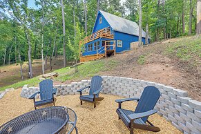 Lakefront Sparta Cabin w/ Private Beach & Dock!