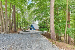 Lakefront Sparta Cabin w/ Private Beach & Dock!