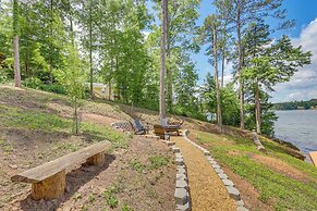 Lakefront Sparta Cabin w/ Private Beach & Dock!