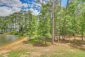 Lakefront Sparta Cabin w/ Private Beach & Dock!