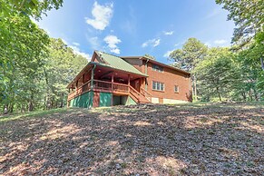 Rogers Cabin on 17 Acres w/ Wraparound Deck!