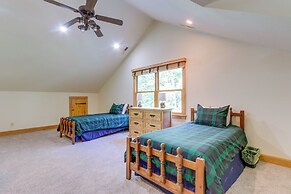 Rogers Cabin on 17 Acres w/ Wraparound Deck!