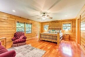Rogers Cabin on 17 Acres w/ Wraparound Deck!