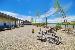 Clark Riverfront Retreat w/ Fire Pit & Views!