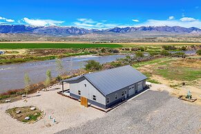 Clark Riverfront Retreat w/ Fire Pit & Views!