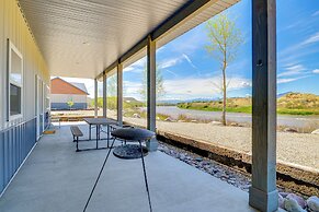 Clark Riverfront Retreat w/ Fire Pit & Views!