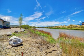 Clark Riverfront Retreat w/ Fire Pit & Views!