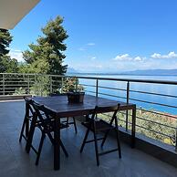 Villa Christina Asproneri With Panoramic Sea View