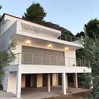 Villa Christina Asproneri With Panoramic Sea View