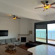 Villa Christina Asproneri With Panoramic Sea View