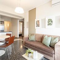 Luxury Beachfront 2-bedroom Stay in Voula