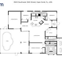 Lupita Great Villa 3 Bed 2 Bath Pool Boat Dock