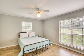 Yantis Retreat on 10 Acres: Steps to Lake Fork!