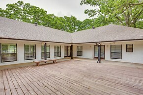 Yantis Retreat on 10 Acres: Steps to Lake Fork!