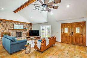 Yantis Retreat on 10 Acres: Steps to Lake Fork!