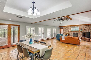 Yantis Retreat on 10 Acres: Steps to Lake Fork!