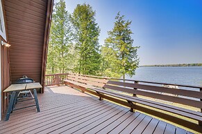 Upper Peninsula Lakefront A-frame Cabin w/ Dock