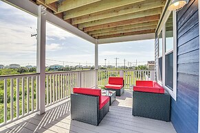 Galveston Getaway w/ Outdoor Bar: Walk to Beach!