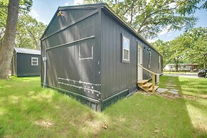Walk to Lake: Cozy Grove Cabin w/ Fire Pit