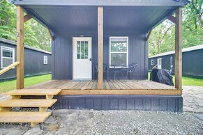 Walk to Lake: Cozy Grove Cabin w/ Fire Pit