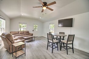 Walk to Lake: Cozy Grove Cabin w/ Fire Pit