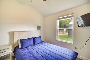 Walk to Lake: Cozy Grove Cabin w/ Fire Pit