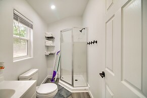 Walk to Lake: Cozy Grove Cabin w/ Fire Pit