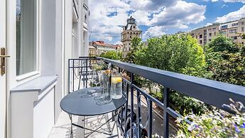 Apartment in Clouds Letná Luxury Balcony