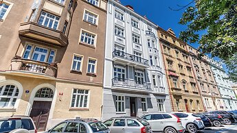 Apartment in Clouds Letná Luxury Balcony