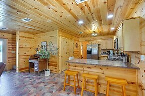 Cabin on Lake Raymond Gary w/ Dock, Grill & Views!