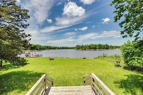 Cabin on Lake Raymond Gary w/ Dock, Grill & Views!