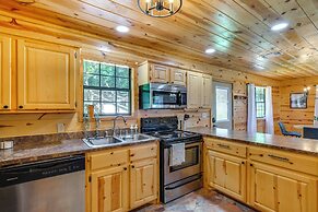 Cabin on Lake Raymond Gary w/ Dock, Grill & Views!