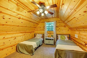 Cabin on Lake Raymond Gary w/ Dock, Grill & Views!