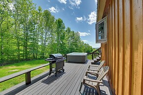Scenic Catskills Cabin Rental w/ Hot Tub & Views!
