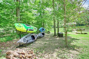 Hot Springs Retreat w/ Private Dock + Hot Tub!