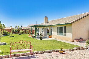 Victorville Home w/ Large Yard & Charcoal Grill!