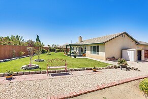 Victorville Home w/ Large Yard & Charcoal Grill!