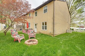 Charming Willow Grove Home w/ Patio + Fire Pit!