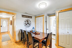 Deck & Scenic View: Historic Cabin in Piney Creek!