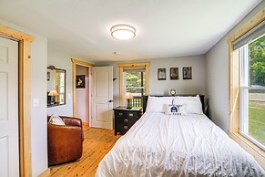 Deck & Scenic View: Historic Cabin in Piney Creek!