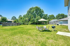 Sunny Palm Coast Home: 10 Mi to Flagler Beach!