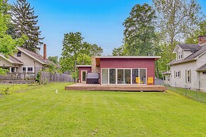 Mid-century Modern Lake Cottage in Indiana!