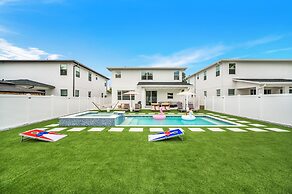 Luxury Home w Heated Pool, Gym, Playground & More!