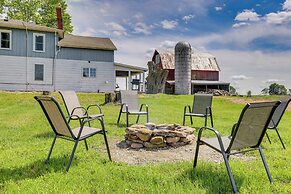 Wellsboro Farmhouse w/ Grill & Fire Pit!